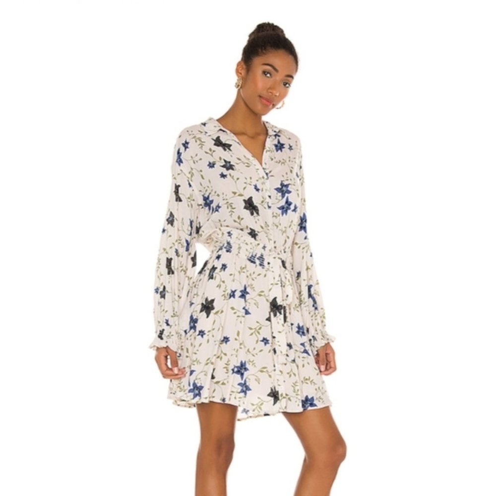 Free People Lighten Up Tea Combo Dress